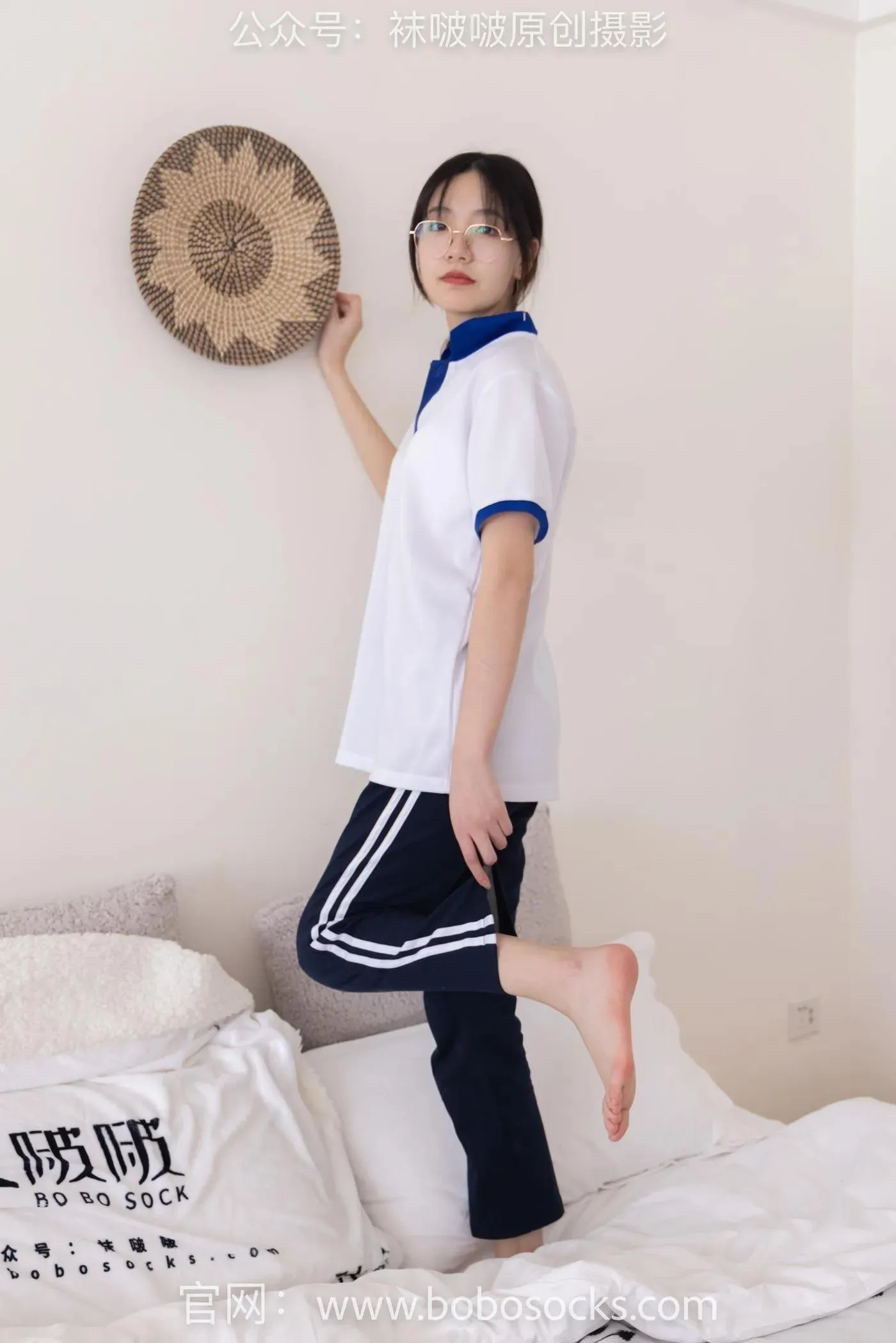 [BoBoSocks袜啵啵]NO.135 小甜豆-高跟鞋、黑丝（脚尖透明款）、裸足 [140P]插图8